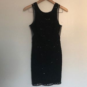 Little Black Lacey Dress